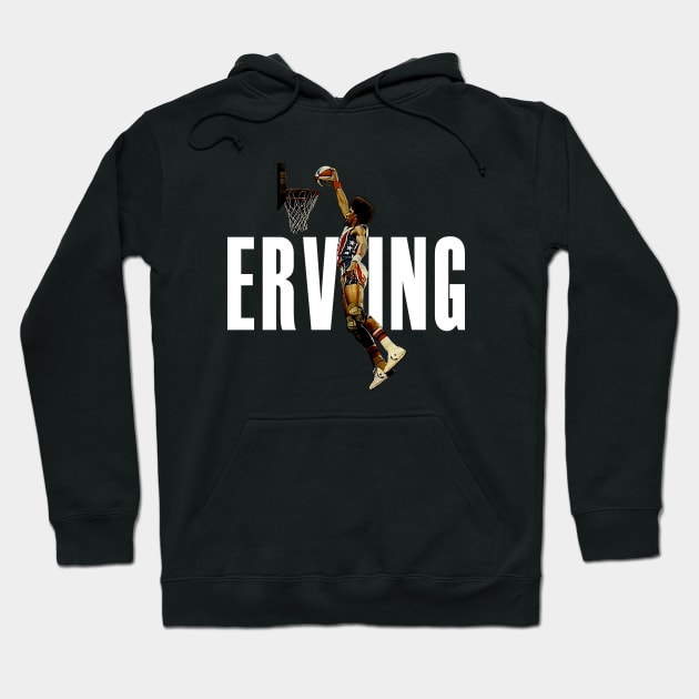 Julius Erving Dunk Hoodie by TheSIZE